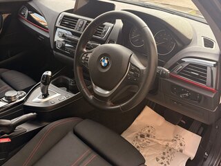 2016 BMW 1 серии 118i II (F20/F21) Рестайлинг, коричневый, 1350000 рублей, вид 4