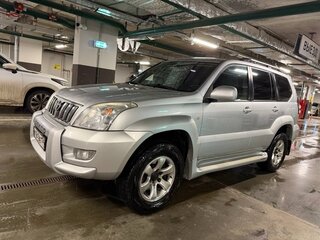 2007 Toyota Land Cruiser Prado 120 Series, серебристый, 2090000 рублей, вид 1