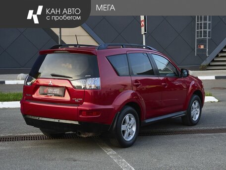 2011 Mitsubishi Outlander II Рестайлинг, красный, 1097000 рублей, вид 2