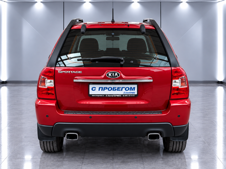 2009 Kia Sportage II Рестайлинг, красный, 720000 рублей, вид 3