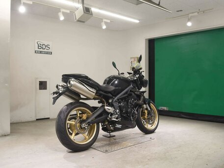 2011 Triumph Street Triple, чёрный, 555000 рублей, вид 5