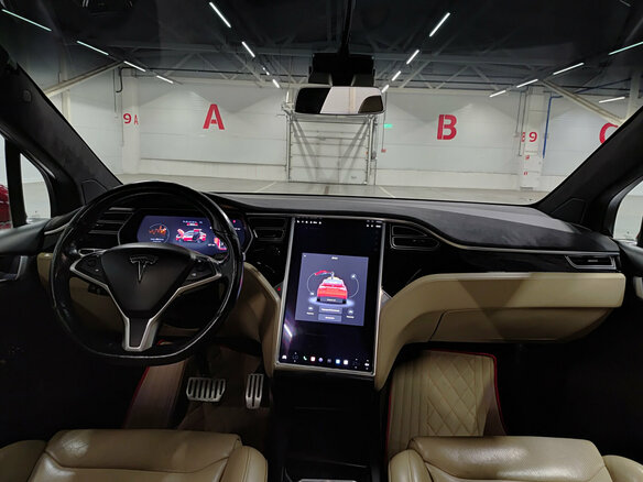 2016 Tesla Model X P90D I, красный, 3850000 рублей - вид 13