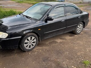 2007 Kia Spectra I Рестайлинг 2, чёрный, 310000 рублей, вид 1