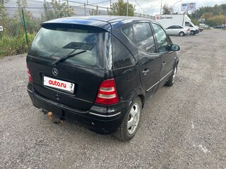 2001 Mercedes-Benz A-Класс 140 I (W168) Рестайлинг, чёрный, 150000 рублей, вид 4