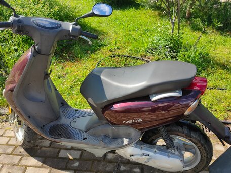 2004 Yamaha Neos, фиолетовый, 180000 рублей, вид 2