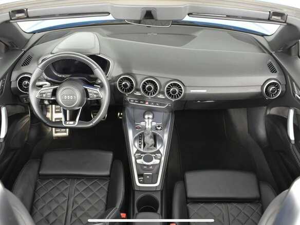 2020 Audi TT 45 TFSI III (8S) Рестайлинг, голубой, 4600000 рублей - вид 8