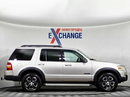 2007 Ford Explorer IV, серебристый, 699000 рублей, вид 4