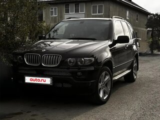 2005 BMW X5 3.0d I (E53) Рестайлинг, чёрный, 1500000 рублей, вид 1
