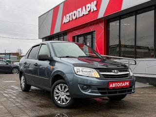 2014 Lada (ВАЗ) Granta I, голубой, 399000 рублей, вид 1