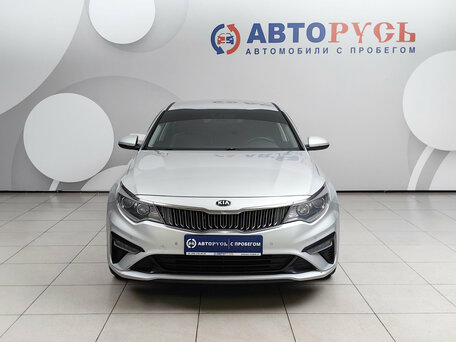 2019 Kia Optima IV Рестайлинг, серебристый, 1448000 рублей, вид 3