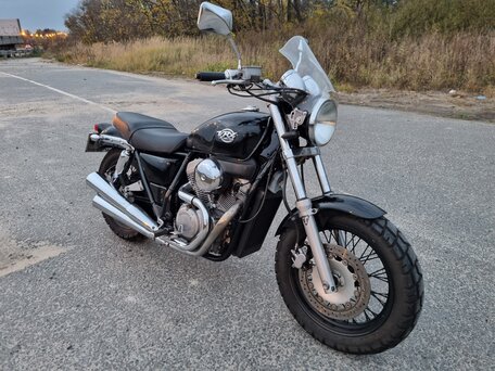 1995 Honda VRX 400, чёрный, 270000 рублей, вид 1