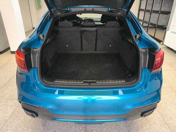2018 BMW X6 30d II (F16), голубой, 4650000 рублей - вид 7