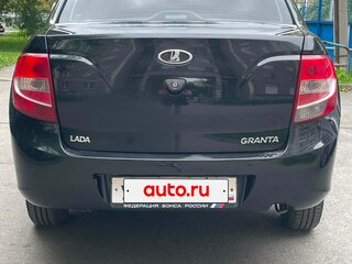 2012 Lada (ВАЗ) Granta I, чёрный, 365000 рублей, вид 5