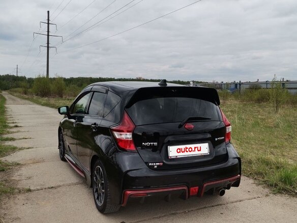 2019 Nissan Note Nismo II Рестайлинг, чёрный, 1515000 рублей - вид 4