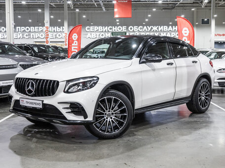 2018 Mercedes-Benz GLC Coupe 250 I (C253), белый, 3745942 рублей, вид 1