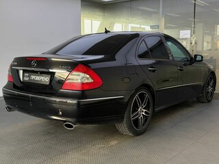 2007 Mercedes-Benz E-Класс 350 III (W211, S211) Рестайлинг, чёрный, 855000 рублей, вид 5