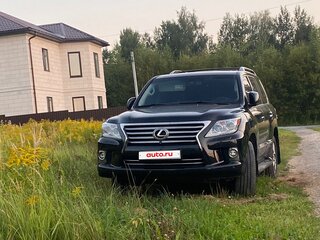 2014 Lexus LX 570 III Рестайлинг, чёрный, 4950000 рублей, вид 2