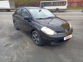 2012 Nissan Tiida I Рестайлинг, чёрный, 400000 рублей, вид 5