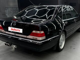 1996 Mercedes-Benz S-Класс 500 III (W140) Рестайлинг, чёрный, 7000000 рублей, вид 4