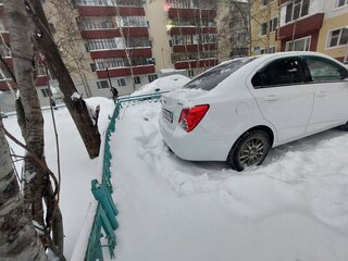 2012 Chevrolet Aveo II, белый, 750000 рублей, вид 3