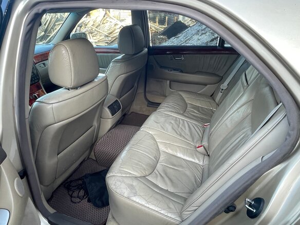 2002 Lexus LS 430 III, жёлтый, 1150000 рублей - вид 10
