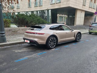 2022 Porsche Taycan 4 Cross Turismo I, бежевый, 8850000 рублей, вид 4