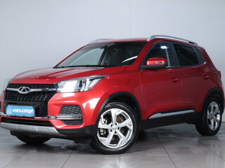 2021 Chery Tiggo 4 I Рестайлинг, красный, 1729000 рублей, вид 2
