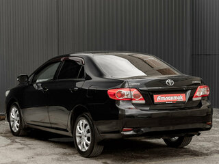 2012 Toyota Corolla X (E140, E150) Рестайлинг, чёрный, 850000 рублей, вид 4