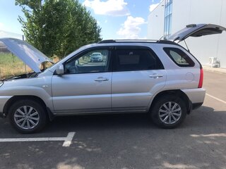 2008 Kia Sportage II Рестайлинг, серебристый, 1025000 рублей, вид 3