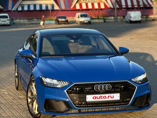 2020 Audi A7 55 TFSI II (4K), синий, 5990000 рублей, вид 1