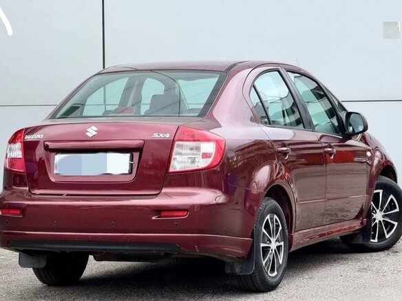2008 Suzuki SX4 I (Classic), красный - вид 3