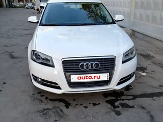 2012 Audi A3 II (8P) Рестайлинг 2, белый, 750000 рублей, вид 1