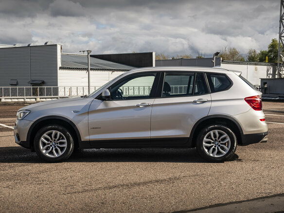 2014 BMW X3 20i xDrive II (F25) Рестайлинг, серый - вид 7
