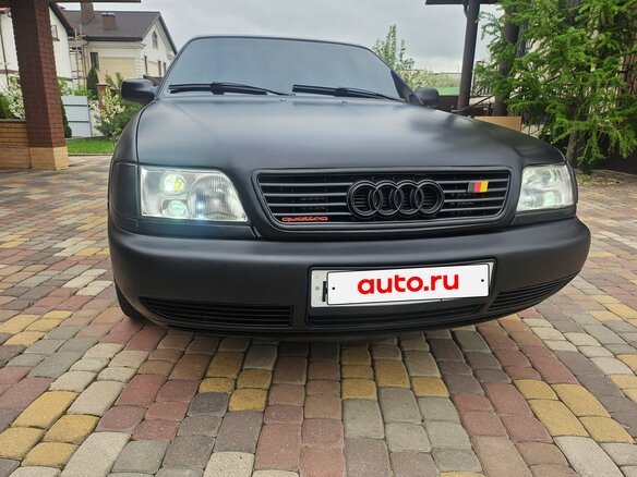 1993 Audi 100 IV (C4), чёрный, 480000 рублей - вид 5