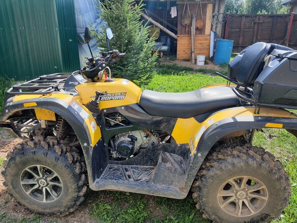 2021 Stels ATV-650YL Leopard, жёлтый, 525000 рублей - вид 19