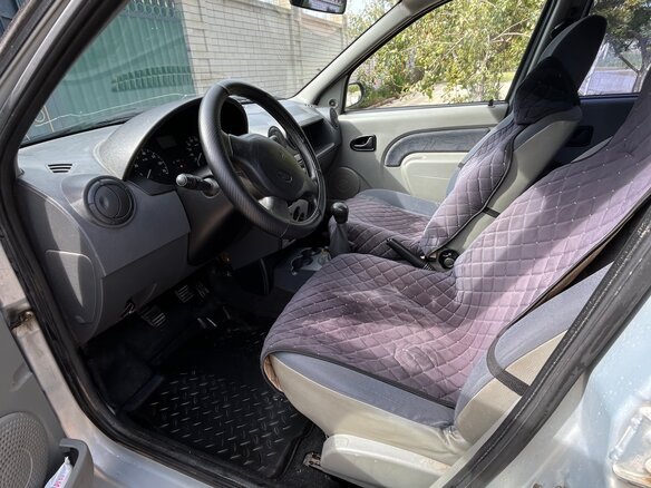 2006 Renault Logan I, серый, 300000 рублей - вид 9