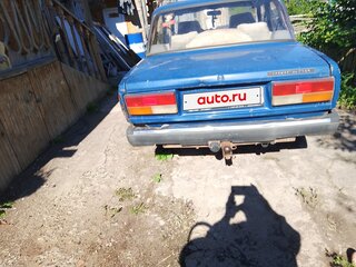 2004 Lada (ВАЗ) 2107, синий, 80000 рублей, вид 2