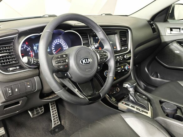 2014 Kia Optima III Рестайлинг, серый, 1295150 рублей - вид 18