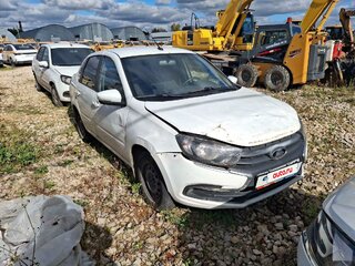 2022 Lada (ВАЗ) Granta I Рестайлинг, белый, 323980 рублей, вид 2