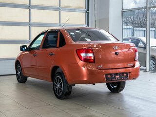 2013 Lada (ВАЗ) Granta I, оранжевый, 300000 рублей, вид 4