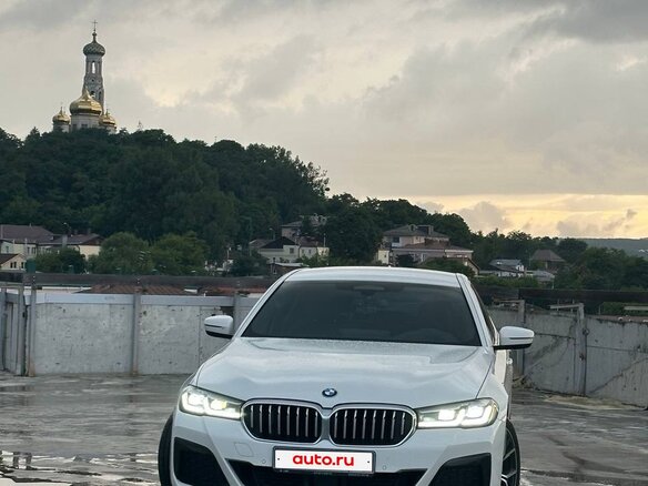 2020 BMW 5 серии 530d xDrive VII (G30/G31/G38) Рестайлинг, белый, 7200000 рублей