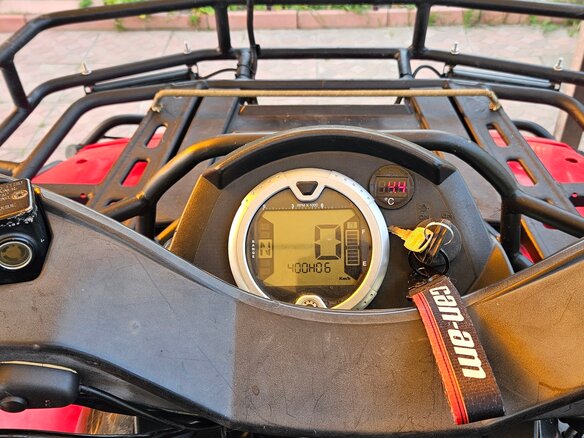 2008 BRP Can-Am Outlander MAX 650, красный, 750000 рублей - вид 5
