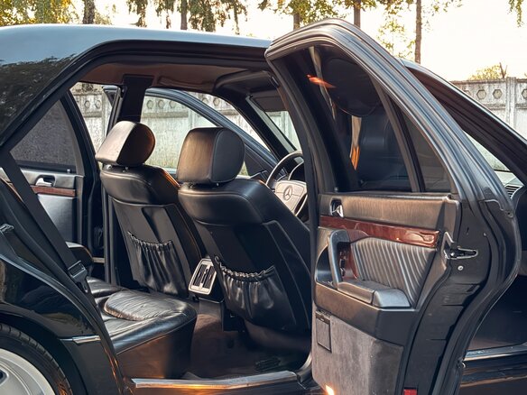 1994 Mercedes-Benz S-Класс 320 Long 5-speed III (W140), чёрный - вид 23
