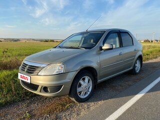 2010 Renault Logan I Рестайлинг, бежевый, 355000 рублей, вид 3