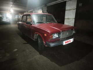 2005 Lada (ВАЗ) 2107, красный, 65000 рублей, вид 1