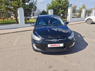 2012 Hyundai Solaris I, чёрный, 650000 рублей, вид 1