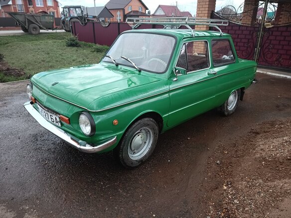 1981 ЗАЗ 968 М, зелёный, 100000 рублей