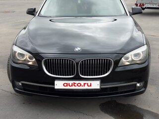 2009 BMW 7 серии Long 730Ld V (F01/F02/F04), чёрный, 1700000 рублей, вид 4