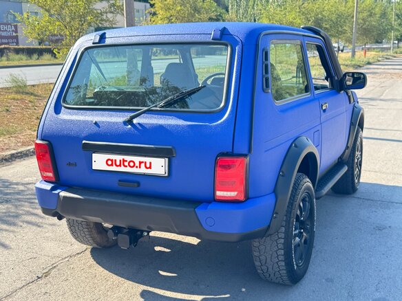 2017 Lada (ВАЗ) 2121 (4x4) I Рестайлинг, синий, 700000 рублей - вид 5