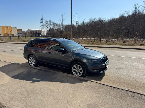 2014 Skoda Octavia Scout III (A7), серый, 1799000 рублей - вид 13